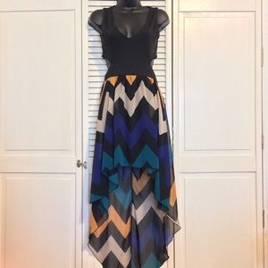 High Low Flowy Dress